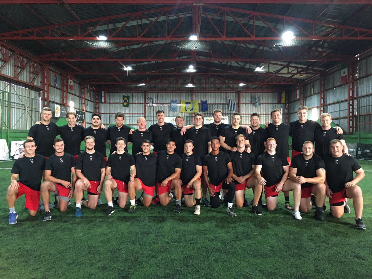 Great few days down south for U20's. Captains run tomorrow and game Tuesday. Time to put these guys to the test #GoCanada