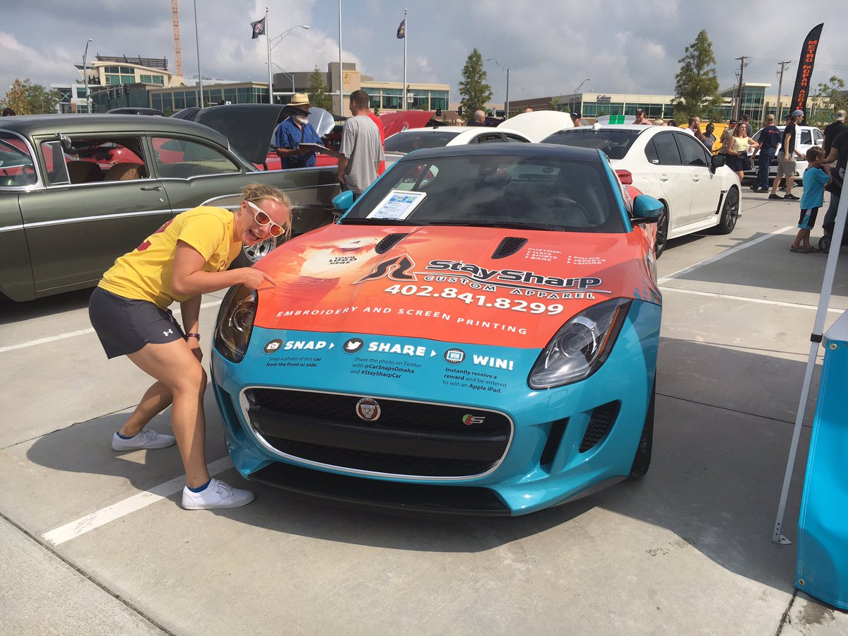 molly_sutter's tweet photo. Look what I found again @CarSnapsOmaha , it's the #StaySharpCar π Retweet and come on down to the mavmotors show to win an iPad today!! https://t.co/cFOxLXWl6I