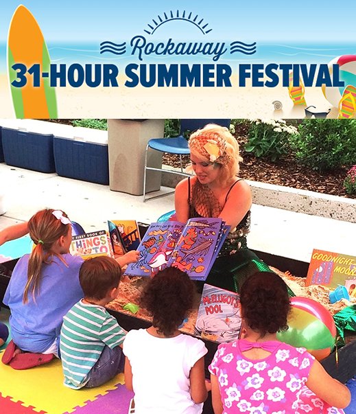 QPLNYC's tweet photo. Join us for #Storytime on the #Beach with a #library #mermaid at #2PM! https://t.co/BF6RiosFO1 #PeninsulaLibrary #QLeveryone https://t.co/AcUEnRBUag