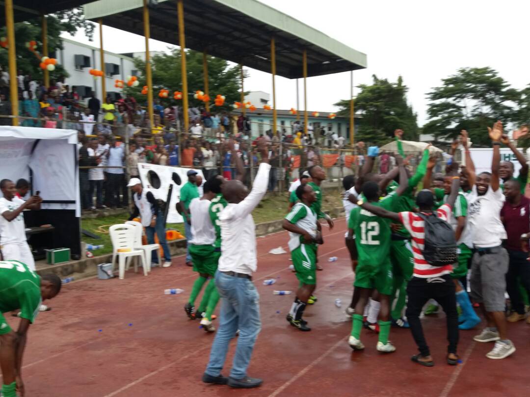 DemolaExpoze's tweet photo. Champions @IHSTowers
It ended @IHSTowers 4:2 @Vconnectnigeria after penalties. #2017RC3 https://t.co/Ylnx9MFDka