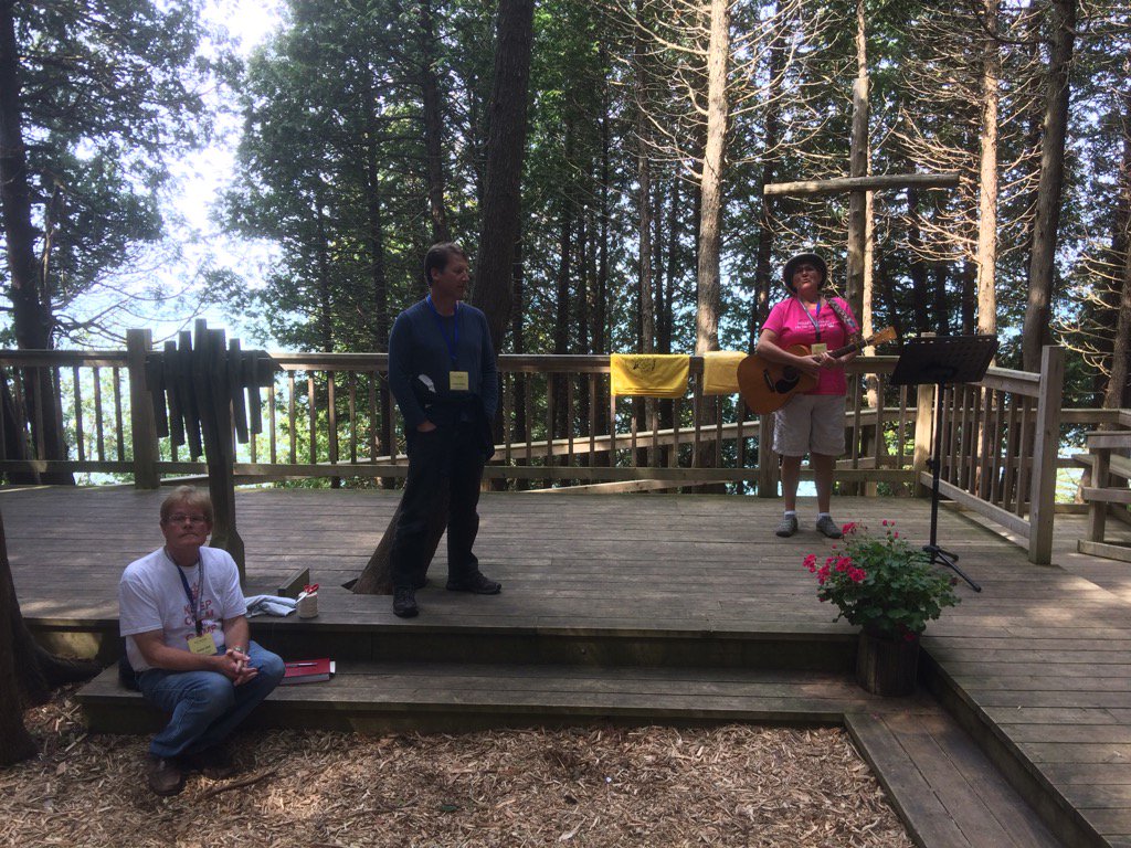 Worship as we get ready for camp to begin <a href="/ESynodELCIC/">Eastern Synod-ELCIC</a> <a href="/StJamesNwDundee/">St. James New Dundee</a>