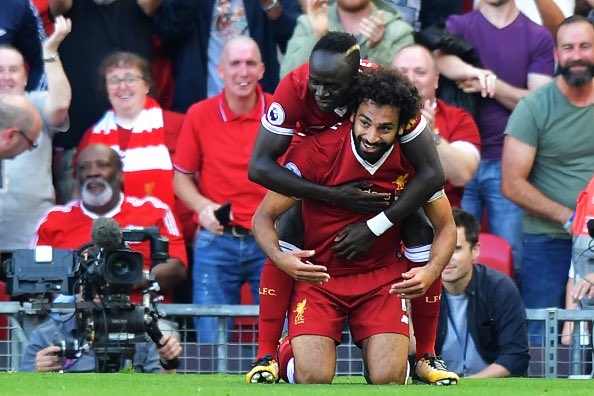 liverpollmane's tweet photo. Salah' shame by numbers-
5/5 Shots on target 🎯 
1 Key Pass
80 % Pass Accuracy 
3/3 Crosses Completed ✅ 
75 yard sprint goal ⚽️

#LIVARS #LFC https://t.co/PhgRF81oZ7