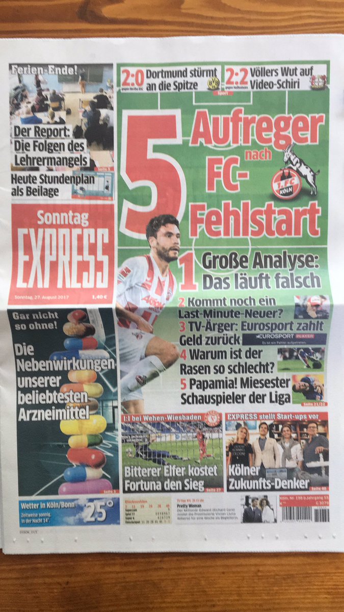 GLISSCaffee's tweet photo. Unbezahlbar coole PR im EXPRESS heute für/mit @SugarTrends 😎 Seite 1 und letzte Seite 😉#SugarTrends #GlissCaffee #StartUpCity #Handel #Köln https://t.co/SGqVvJJ9Mn