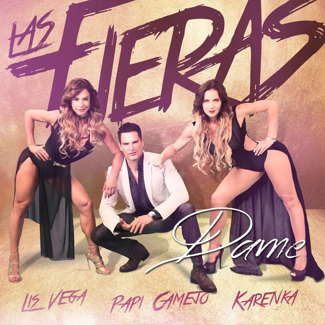 LisVega's tweet photo. Felices mi gente, ya en #plataformas #dame https://t.co/x2hleH3F3B #spotify #lasfieras #itunes #goopleplay @karenkaoficial @Julio_Camejo https://t.co/b9hAXMpJlA