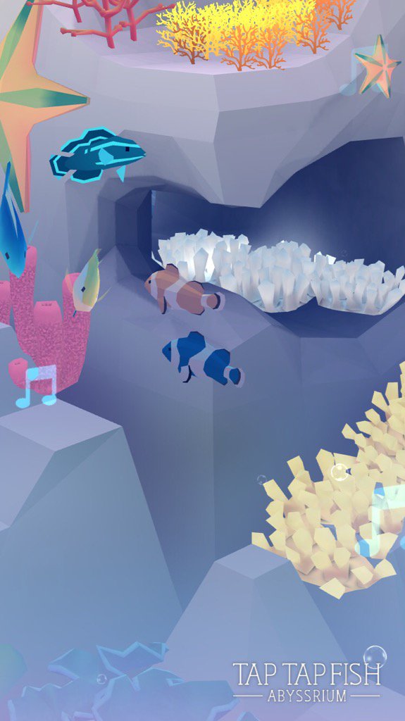 BogemansMusic's tweet photo. My Percula Clownfish:) 
#taptapfish
Download: https://t.co/r3YImY3uCu https://t.co/UBM4E4oWQI