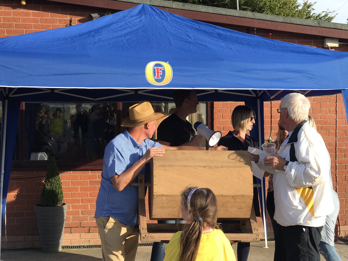 NewLongtonSSC's tweet photo. Lesson one when doing a tombola - make sure the lid is on.... #newlogton #disaster #pickthatup https://t.co/7KQ6HZhZUD