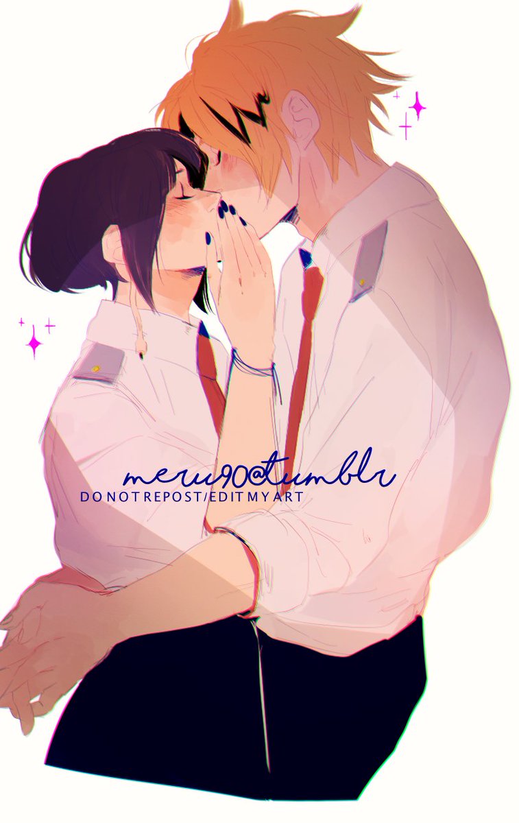 meru90's tweet photo. i feel like the kamijirou ship doesn’t have enough fan art !! ! !! https://t.co/zbCzVrnSTM