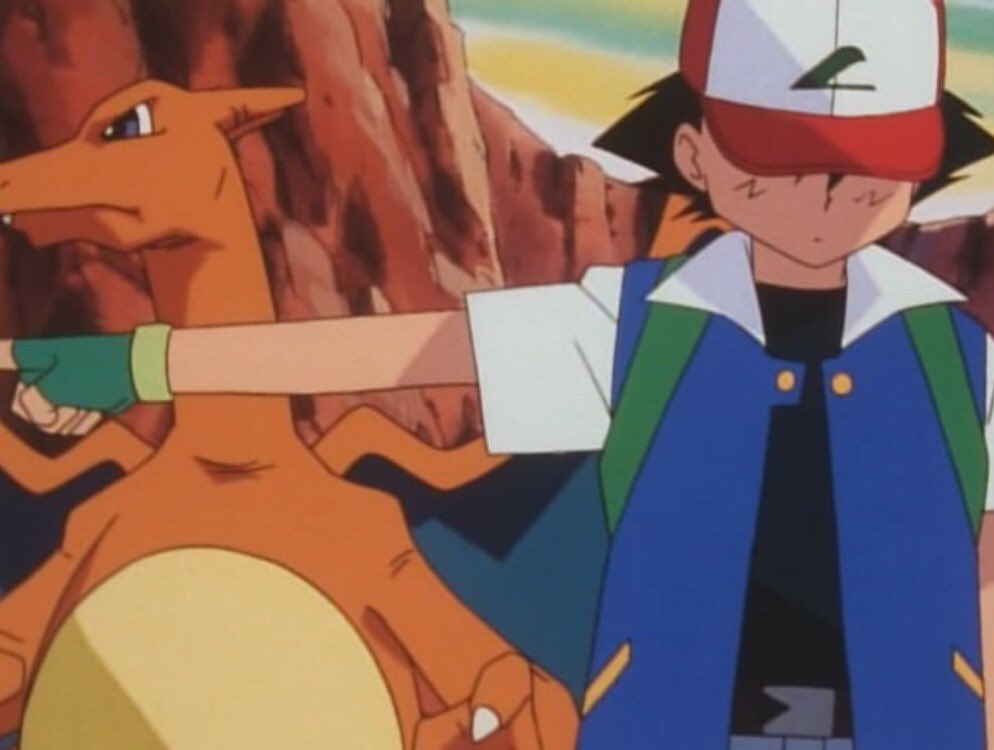 さあ行けよ。リザードン、お前の行き先はこっちじゃない。あっちだ