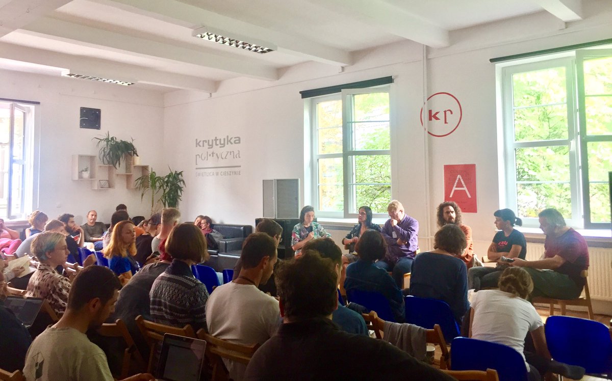 euroalter's tweet photo. Thank you so much @krytyka for hosting us this weekend in #Cieszyn2017. Looking forwards to continuing building alliances together #assoon https://t.co/vPT73OCUgC