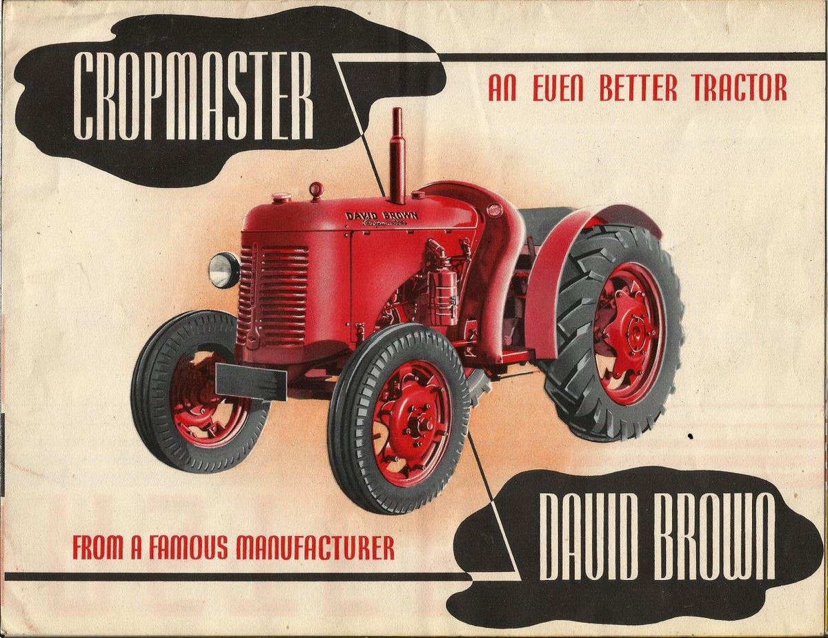 Tractorquotes's tweet photo. "An even better tractor from a famous manufacturer" - #DavidBrown #Cropmaster https://t.co/UyUKxF7UHE