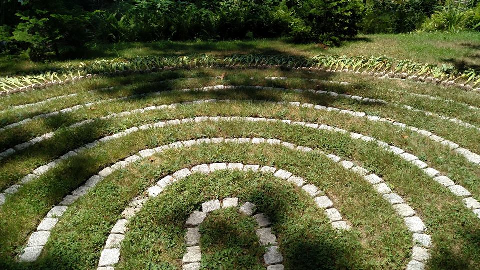 Bees, Birds &amp; Bugs Labyrinth now on Labyrinths of New England map (communitywalk.com/labyrinthsNE) Kennebunkport, ME (WWLL #6527)