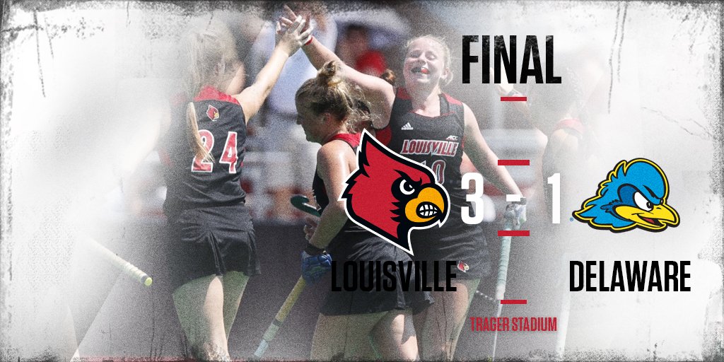 LouisvilleFH's tweet photo. Cards defeat defending National Champions Delaware 3-1!!! #GoCards https://t.co/4h1wCKrtiE