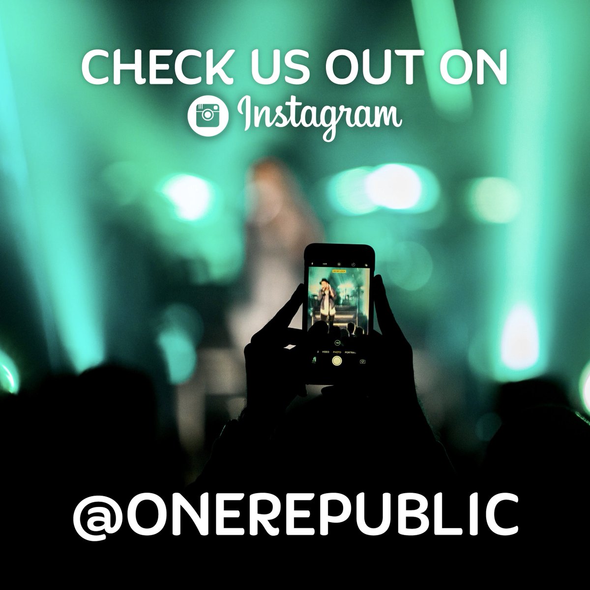 OneRepublic's tweet photo. Instagrammers!  Make sure to check us out over there.  Lots going on from the road!  https://t.co/kpOQ05WE06 🙌 https://t.co/ERwQneXkeE