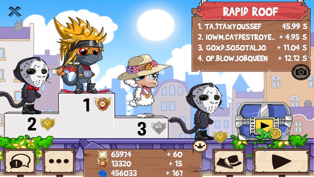 Youssefscarfac3's tweet photo. Want to catch an L? #funrun2 #catdestroyer #sosotaljo #blowjobqueen https://t.co/gmmve8VS6G