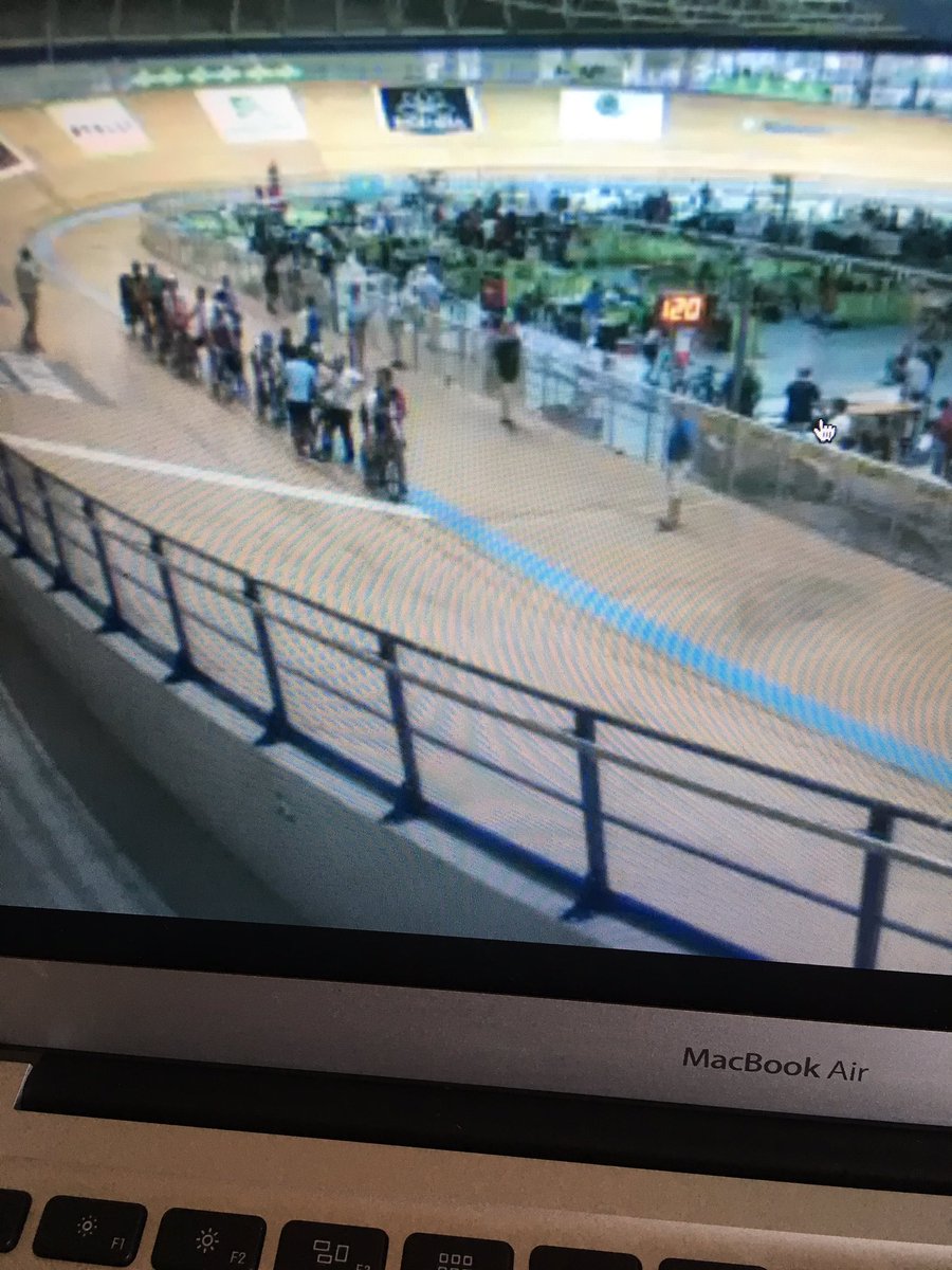 shamleaf's tweet photo. Good Luck boys!!! Madison time #Montichiari2017 #JrTrackWorlds @CyclingCanada https://t.co/3kGnFjFXou