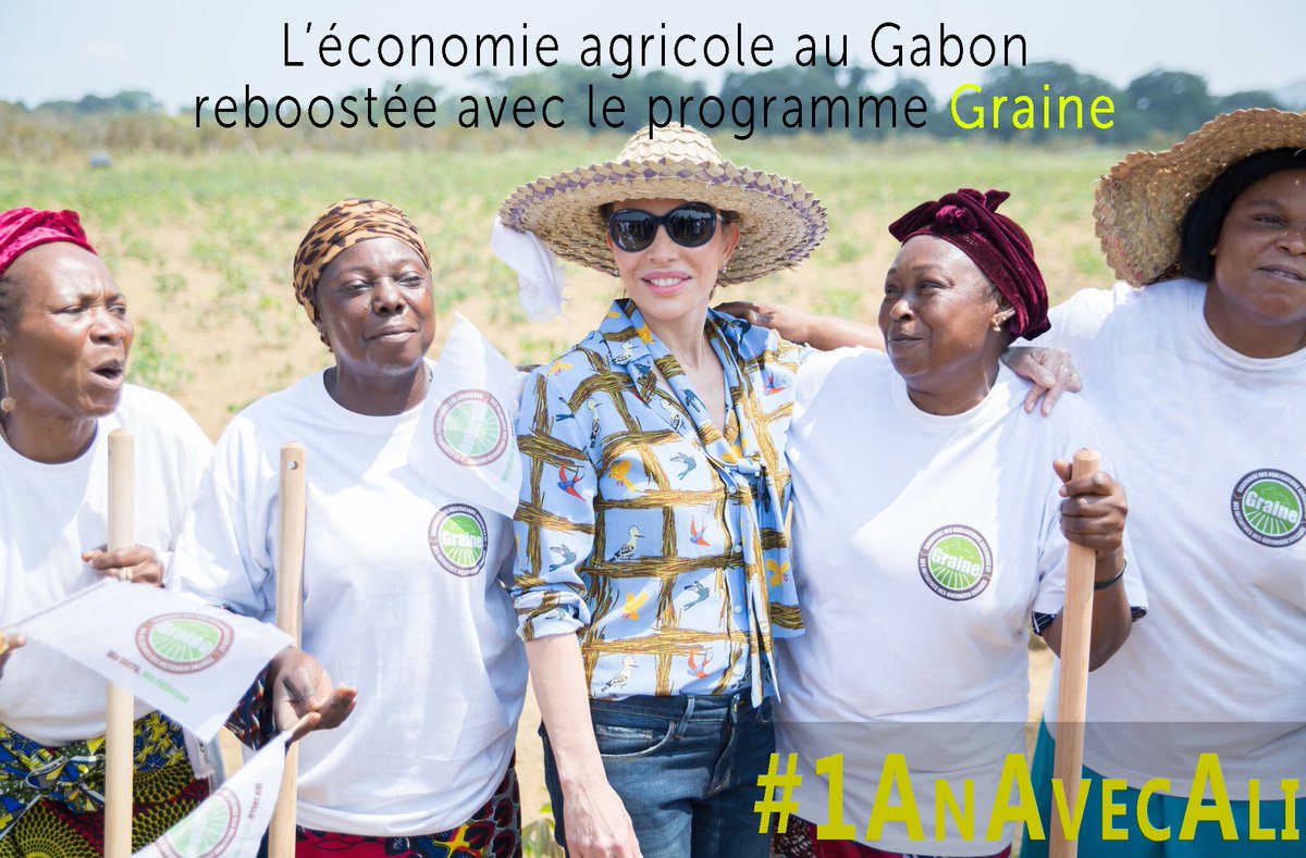 MisterTraore241's tweet photo. Le Programme #Graine au #Gabon permet notamment à des #femmes de s'émanciper en gagnant leur autonomie financiֳère #1AnAvecAli https://t.co/jtf6SQf3m3