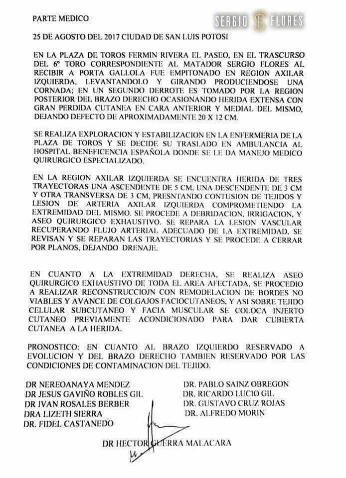 AlToroAgs's tweet photo. @sfloresprensa se encuentra estable. #FuerzaSergioFlores https://t.co/3HbQVkwFqq