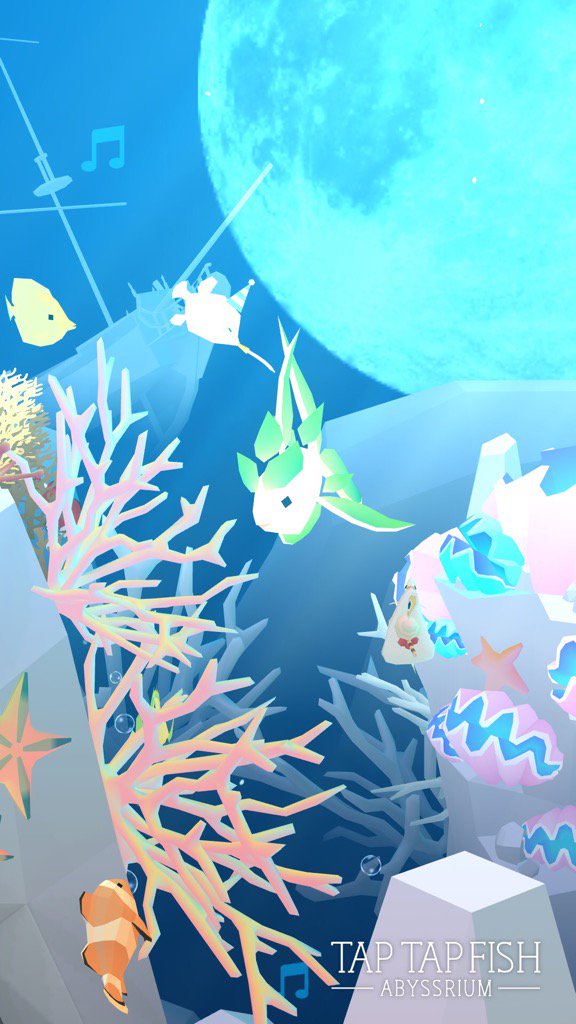 My Leaf Angelfish:) 
#taptapfish
Download: onelink.to/jhe4sh