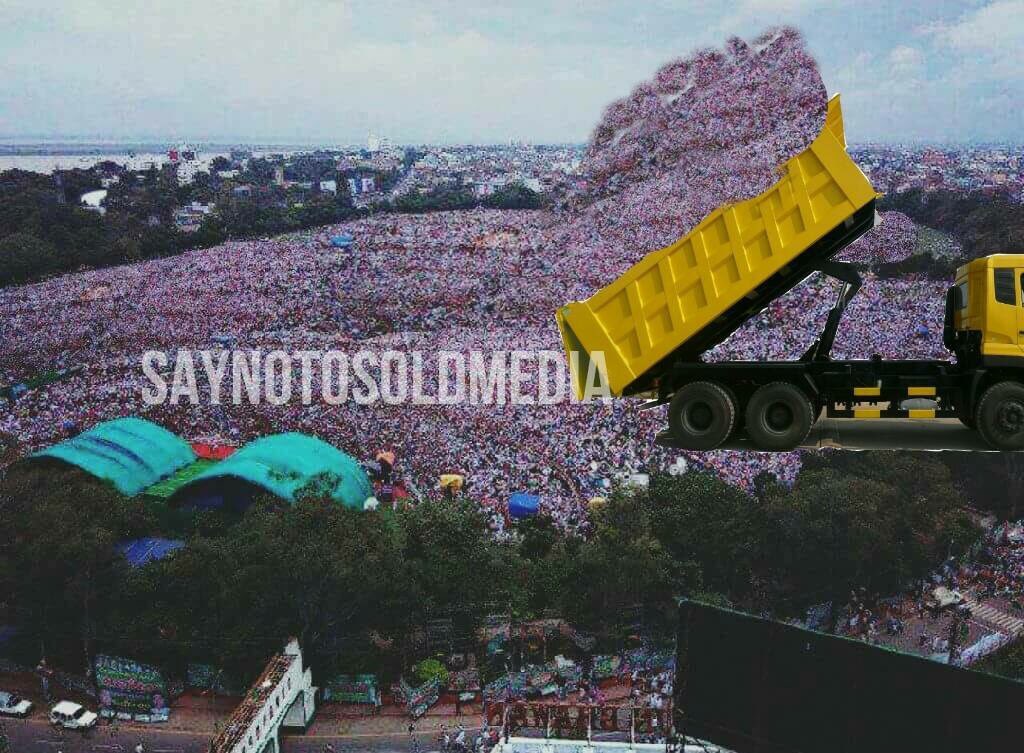 iaman_07's tweet photo. #lastedit from #saynotosoldmedia 😂
Ultimate gathering in #MahaRally #LaluYadav 😜😜 
Meanwhile in #Bihar https://t.co/hqCJDeNHBg