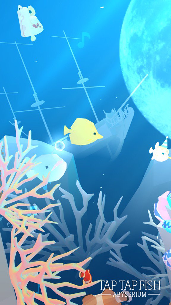 My Yellow Tang:) 
#taptapfish
Download: onelink.to/jhe4sh