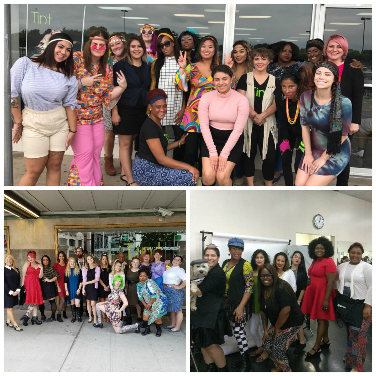 TINTschool's tweet photo. Tint school of makeup & cosmetology School Spirit Day! #TintBeautySchool #TintIrving #TintGP #TintSeattle #SchoolSpiritDay https://t.co/W2PGziDzrN