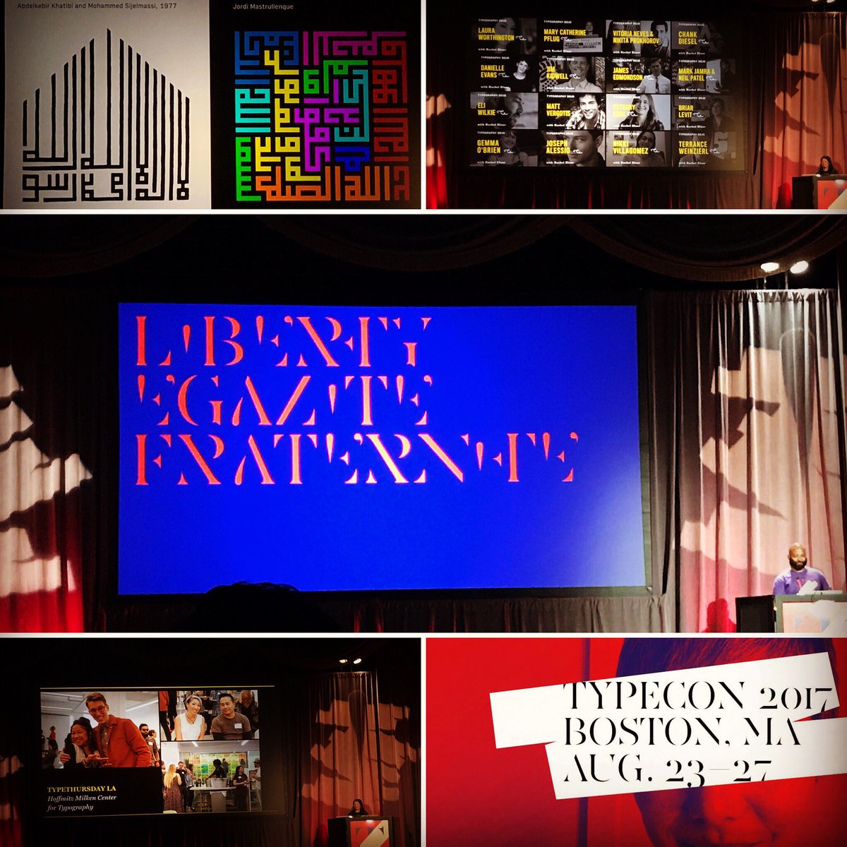 aanatecture's tweet photo. So long, @typecon! You were once again the Most. Thanks for the great community, inspiring craftsmanship, & warm hearts. #TypeCon2017๐๐ https://t.co/5xzpbSCT8O