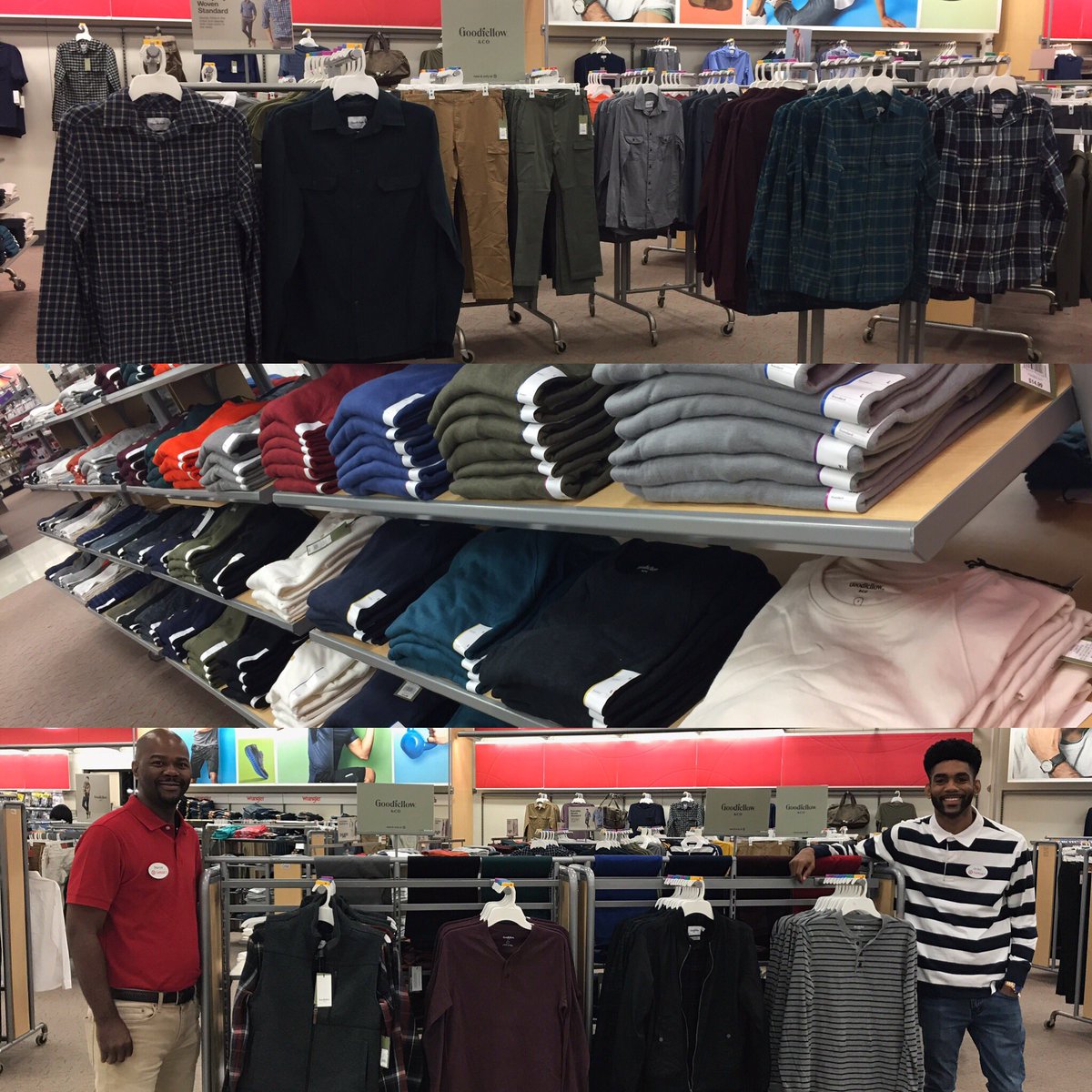 2168 Goodfellow Co. launch, even our APBP Sharrod &amp; style TM Josh showing off the new style. #G395 #Goodfellow <a href="/AbbyRollman/">Abby Rollman</a> <a href="/LyaRandom/">LindsayAndrews</a>