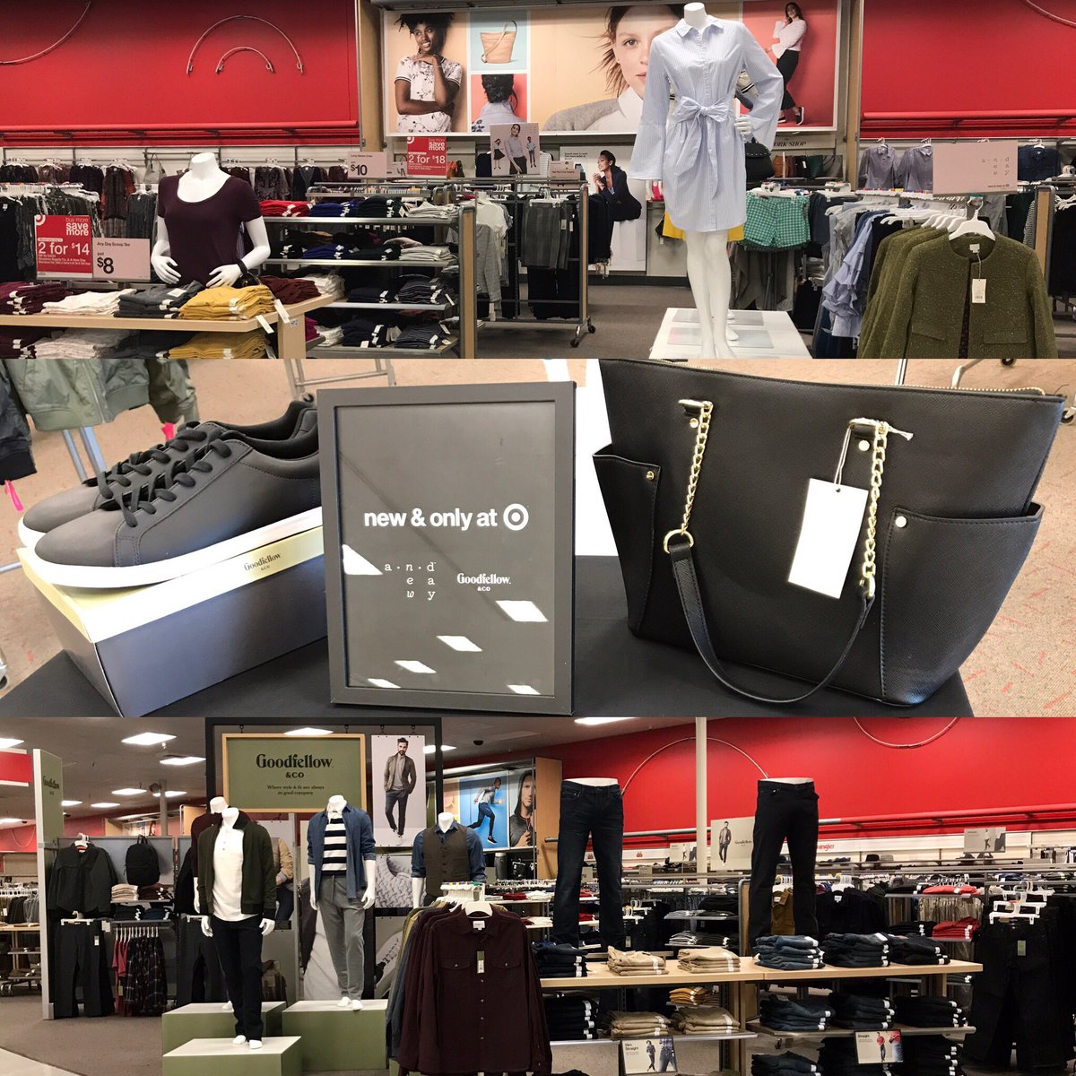 rubymiumiu's tweet photo. Exciting brand launches today - A New Day &amp; Goodfellow. Classic fits w/ a twist. Check out our style inspirations in-stores! #targetstyle https://t.co/Odv5lscMqN