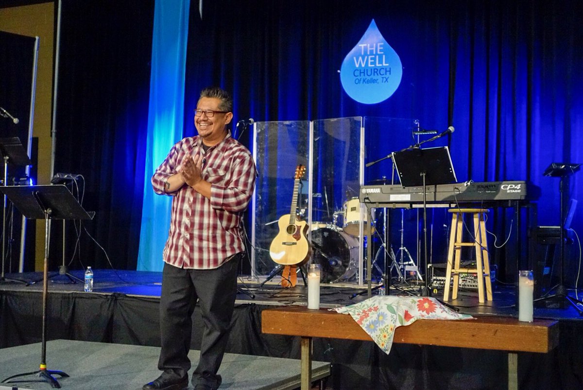 twckeller's tweet photo. A big THANK YOU to Cesar Gamez, our guest speaker this AM as we studied Mark 5:25-34 and God's ability to restore us! https://t.co/cFLBzFpkLJ