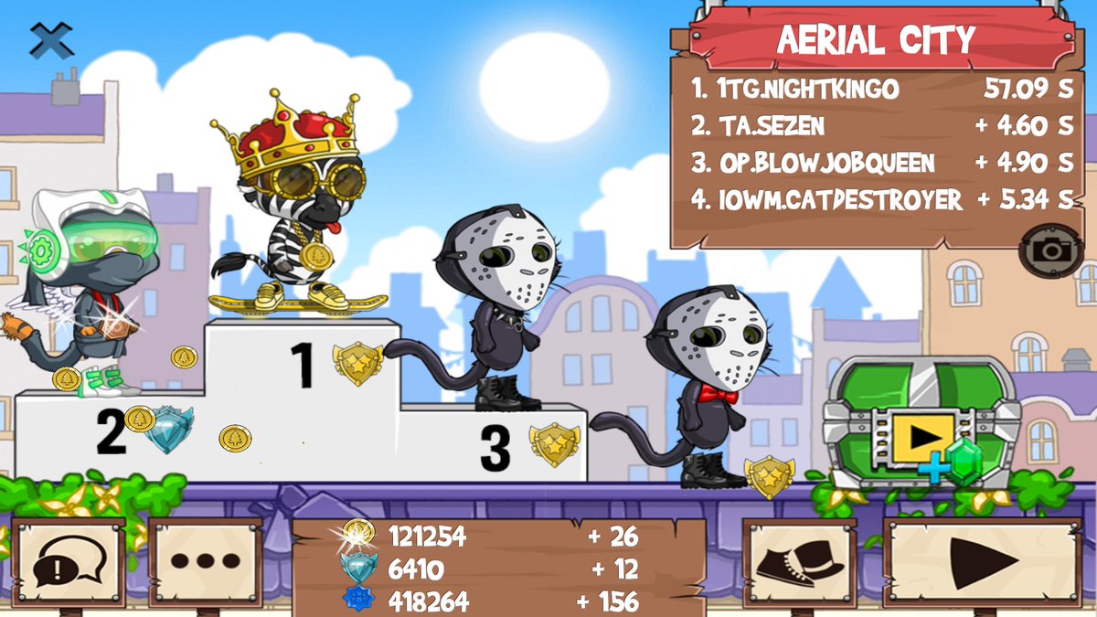 S3Z3NNN's tweet photo. Having a blast @ #funrun2 #NIGHTKINGO #blowjobqueen #catdestroyer https://t.co/TncD7qQ1Qp