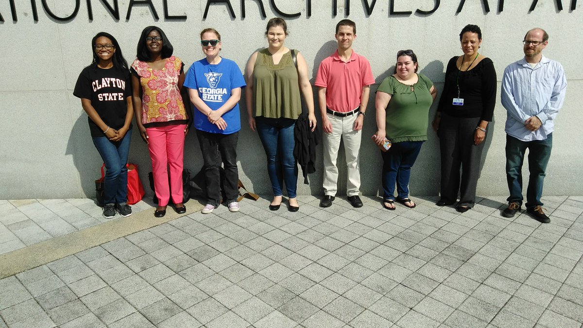 ATLEmergingLib's tweet photo. The tour of the @atlantaarchives was an amazing experience! We hope to see everyone at our next AEL event! #LibTour #Recap https://t.co/TFFUi5cBSL