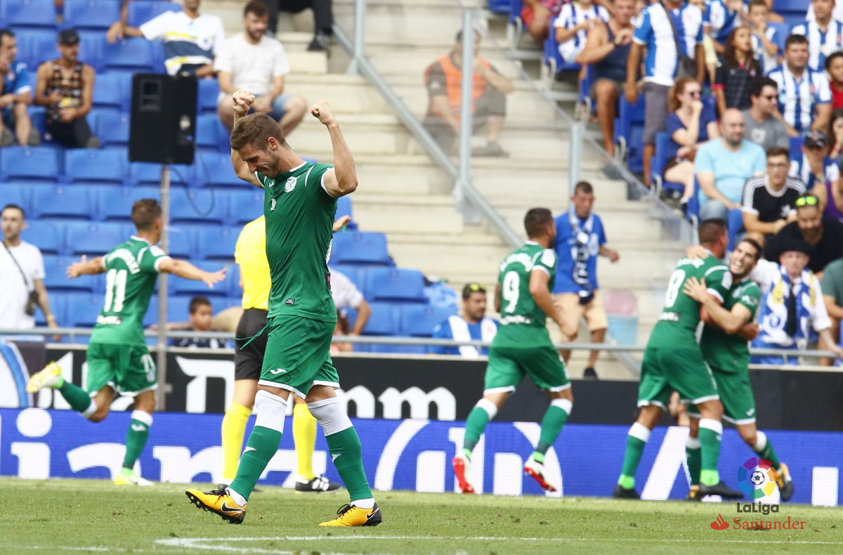 CDLeganes's tweet photo. ¡¡¡¡FINAAAAAAAAAAAAL!!!! VAMOOOOOOOOOOOSSSS!! Grandísima victoria del Leganés 0-1 (Mantovani, 28') #EspanyolLeganés https://t.co/IScZnrpkYR