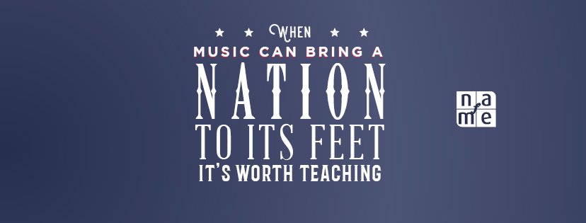 NAfME's tweet photo. Learn how NAfME leads in advocating for music education for all. Join us today: https://t.co/YKp01vVUjK. https://t.co/bqCnck2VEK