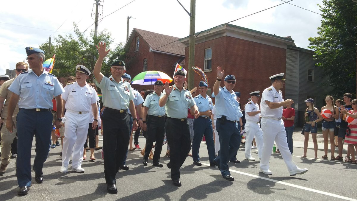 Top military brass at Capital Pride https://t.co/eLKvVITeZV