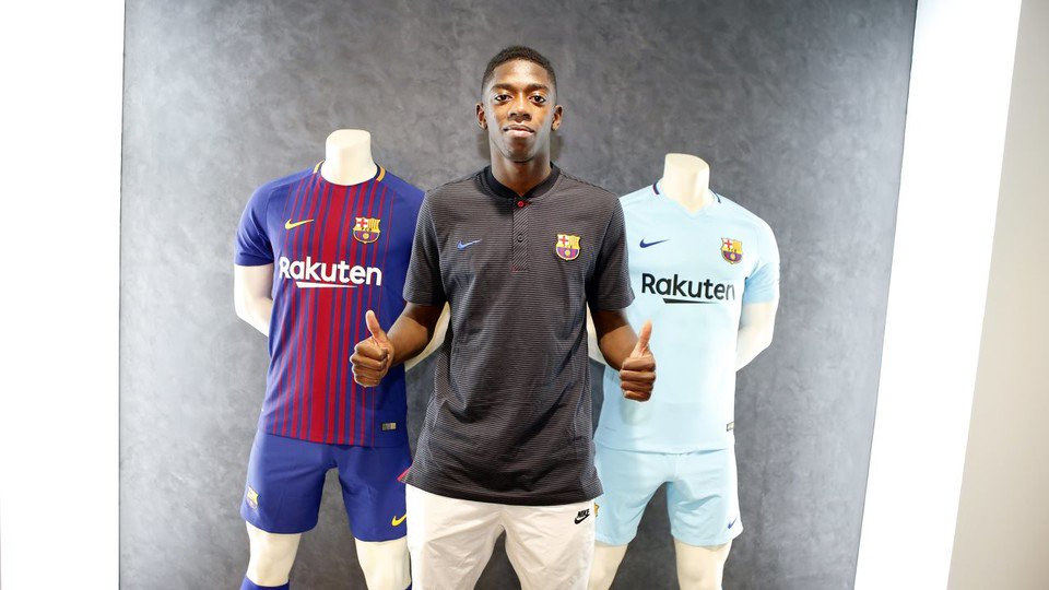 Selamat datang di Barcelona, Dembele!