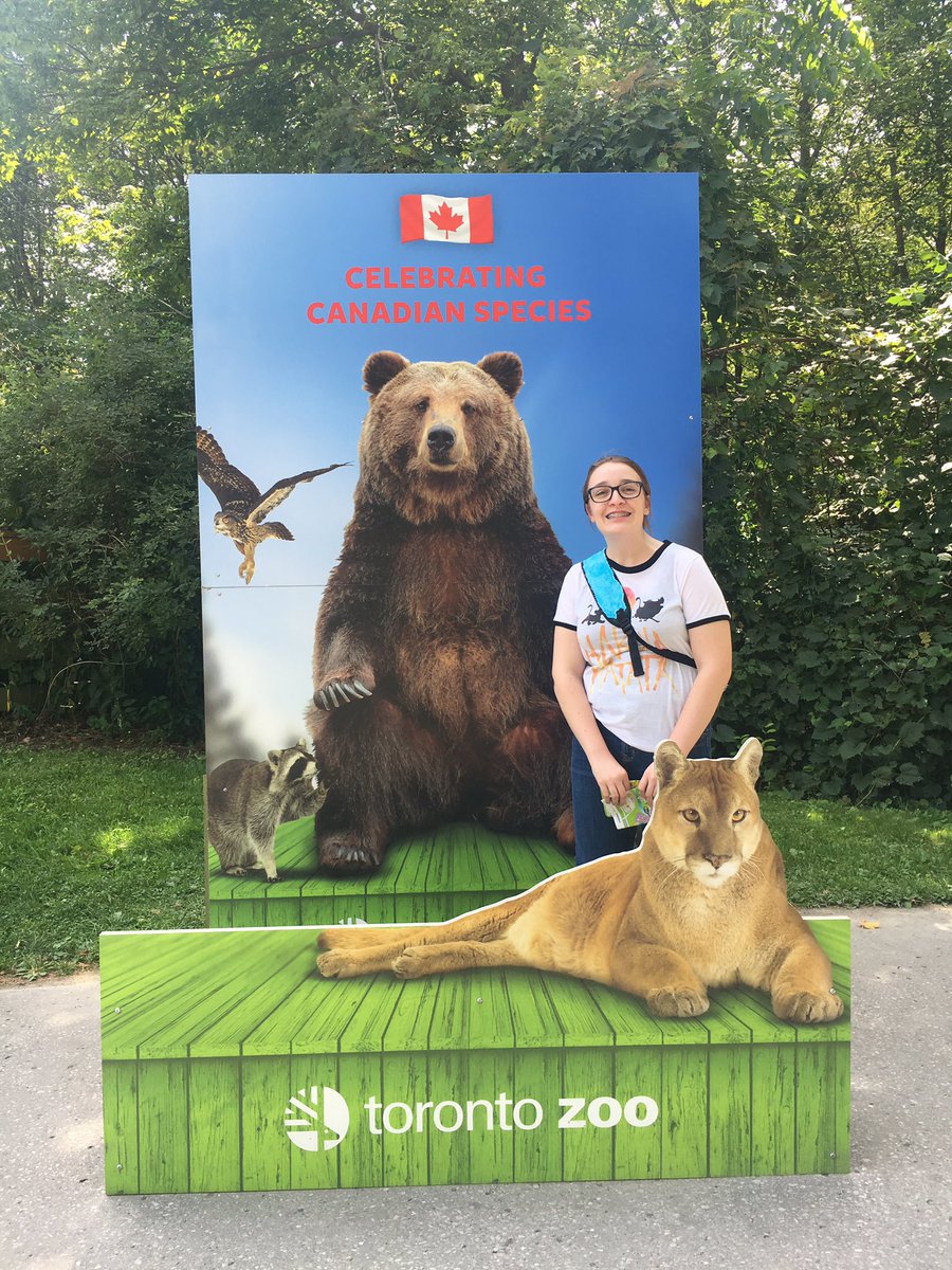 JessicaWoodzy's tweet photo. "Lets control our sticks nicely" + screaming kid- highlights of the Toronto Zoo, we've been here less than an hour https://t.co/raYup2aTzD