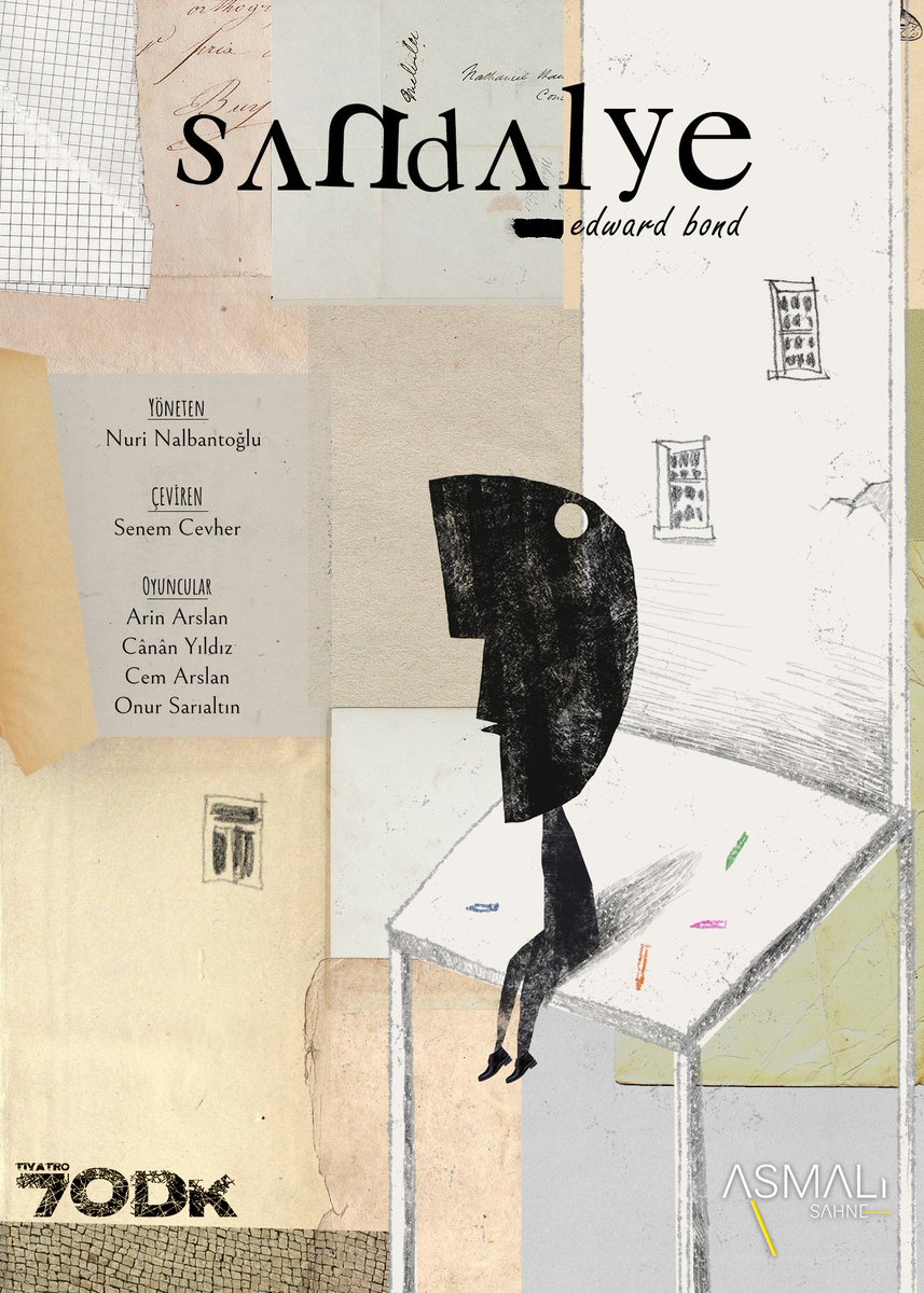 Sandalye 19 Eylül Salı 20.30'da Asmalı Sahne'de seyirciyle buluşuyor.
Şiddet üzerine yazılmış distopik bir zamanda geçen modern bir tragedya