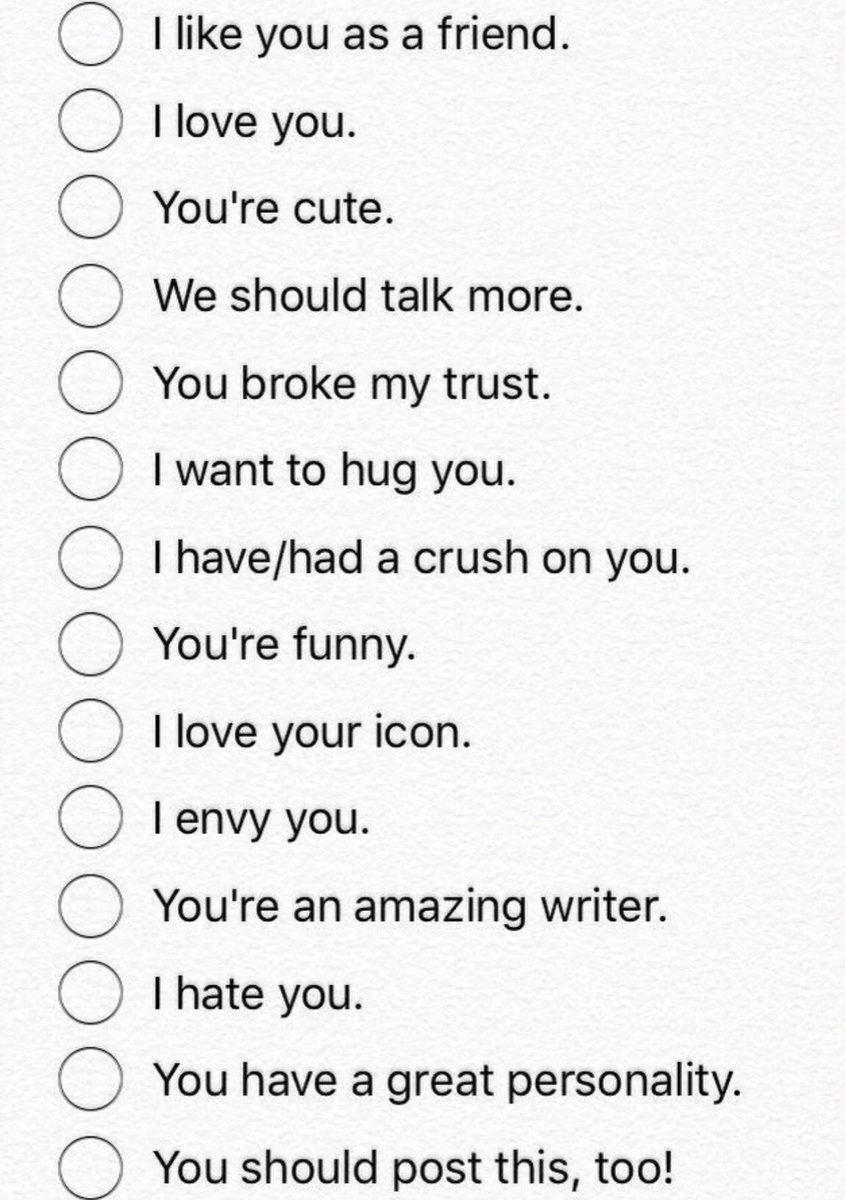 You know what to do.