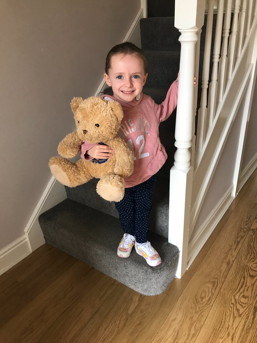 Laurasummers87's tweet photo. @MuirhousePS Rose has had a great weekend with backpack bear! #muirhouseps #backpackbear https://t.co/IFfYlNztUj