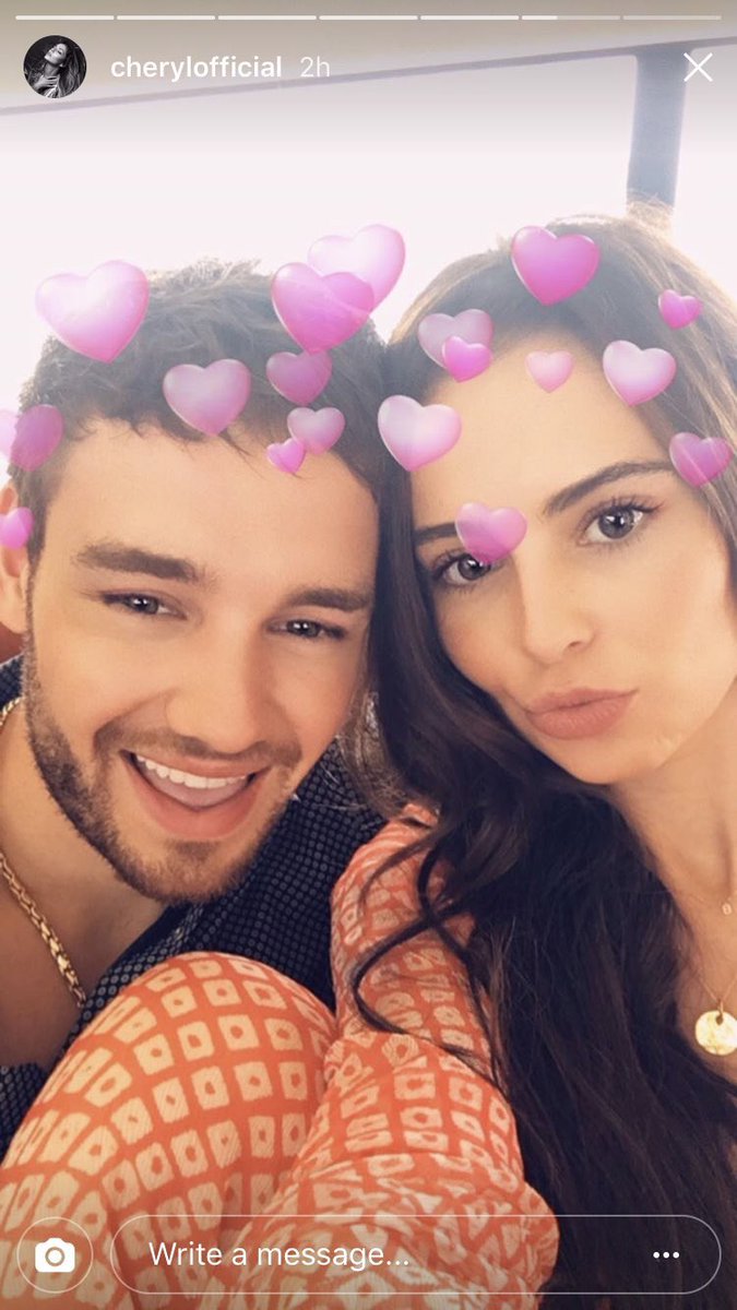 STYLATORARMY's tweet photo. Liam and Cheryl ❤️ https://t.co/94lfgKxzHk