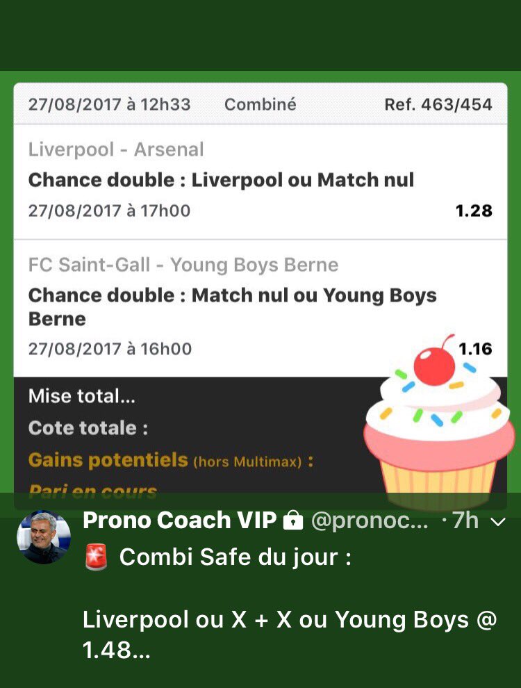 Pronocoach1's tweet image. PAS ENCORE INSCRIT ??

Vous pouvez vous aussi profiter de notre VIP !!

📌Inscription en 2 clics
📌Accès immédiat et illimité 

#TeamParieur