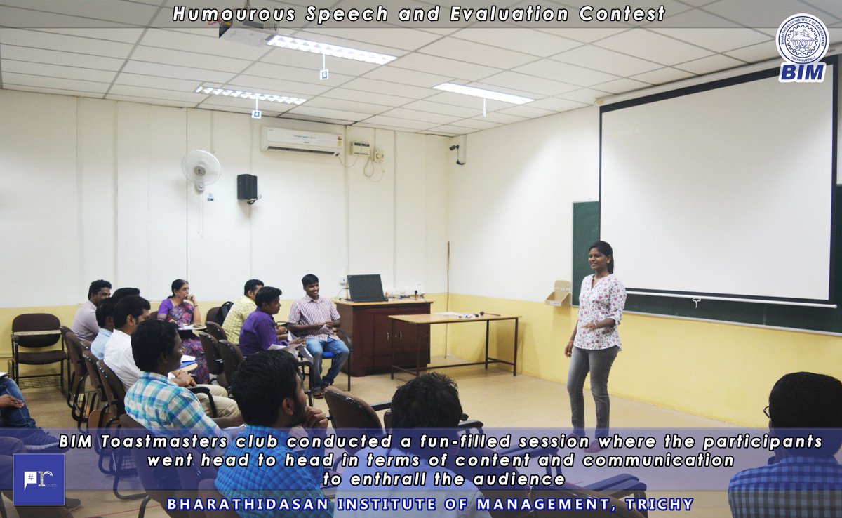 BIMTrichy's tweet photo. #BimTrichy #toastmasters #Contest #HumorousSpeech #EvaluationContest https://t.co/vUJjkt4opp