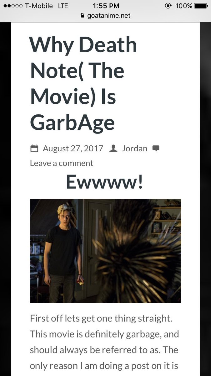 GoatAnime1's tweet photo. What you waiting for? I know you've seen the movie. Now go see what we think. Go check it out now! https://t.co/txV4cQkbYN https://t.co/w8iHBQZ3wU