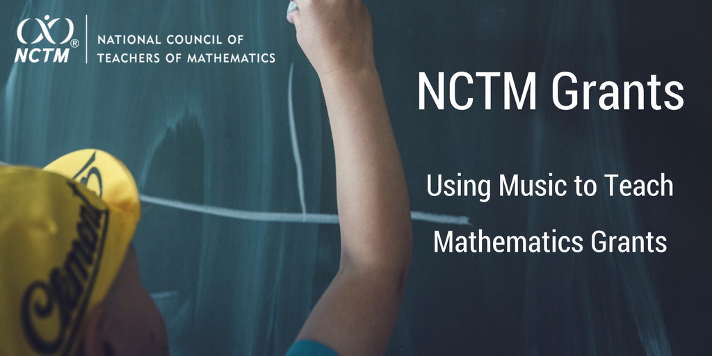 NCTM's tweet photo. How do you use #music to teach #math? Apply for this #elementary #NCTMgrant by 11/3: https://t.co/h1c8Rsrojy https://t.co/ayiNqA7Xfn