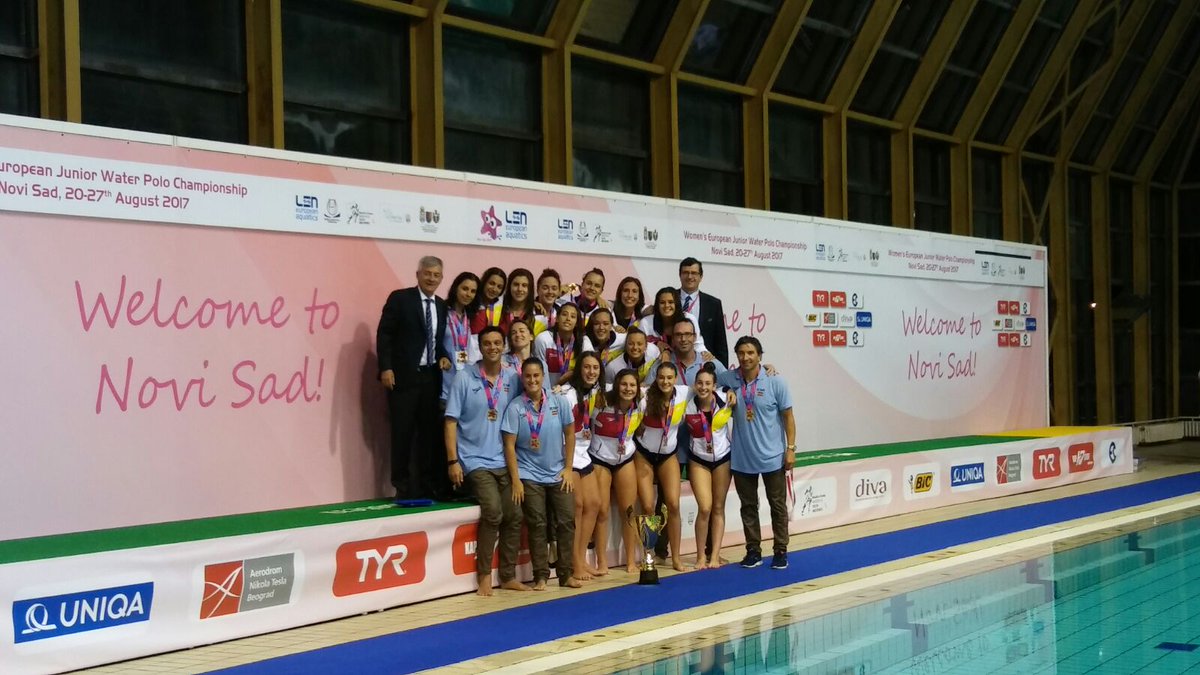 #WATERPOLO ¡ESPAÑA, CAMPEONA DE EUROPA JUVENIL!, amplia la crónica en bit.ly/2xEpVmf