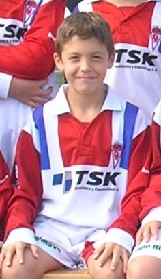 TSKROCES_OFIC's tweet photo. Enhorabuena al ex-canterano del club @NachoMendez7 por su debut en partido oficial con el Real Sporting de Gijón. https://t.co/FE3a4kkIxp