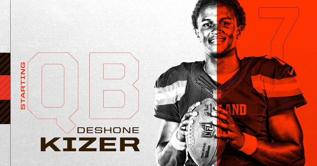 Browns's tweet photo. OFFICIAL.

DeShone Kizer is QB1. https://t.co/JOibbrF7im