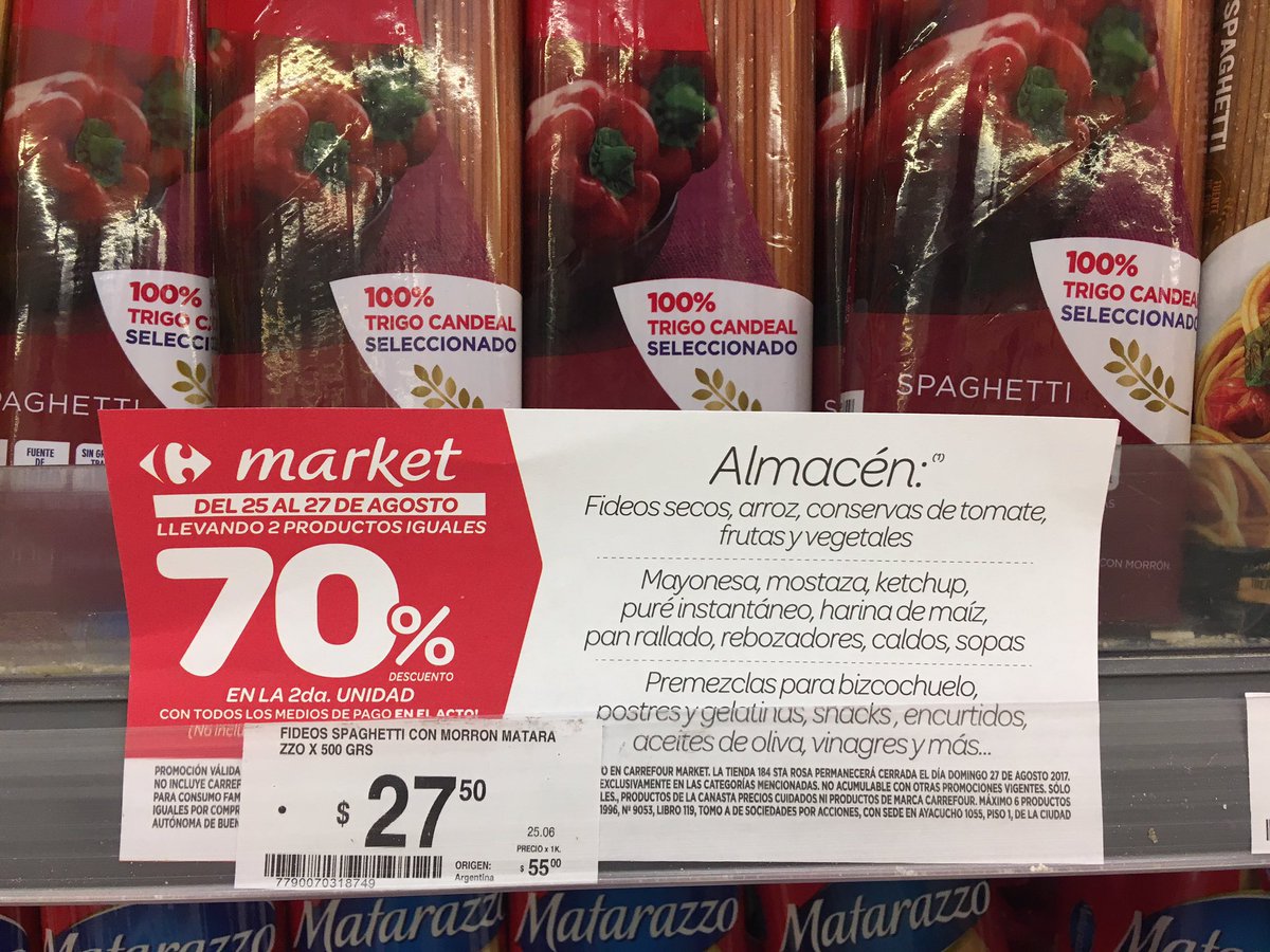 Una vergüenza <a href="/carrefourarg/">Carrefour Argentina</a> excluye y discrimina a los celiacos con sus promociones