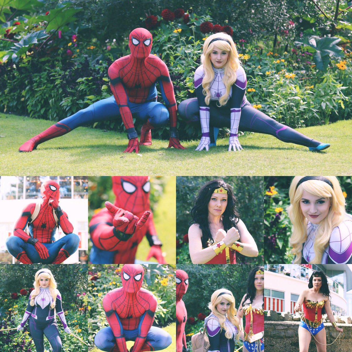 awildkateapprd's tweet photo. Think I've found my niche 📷📷 #cosplay #cosplayphotography #bournemouthfilmandcomiccon #spiderman #spidergwen #wonderwoman @Showmasters https://t.co/uKZdQ5Pgte
