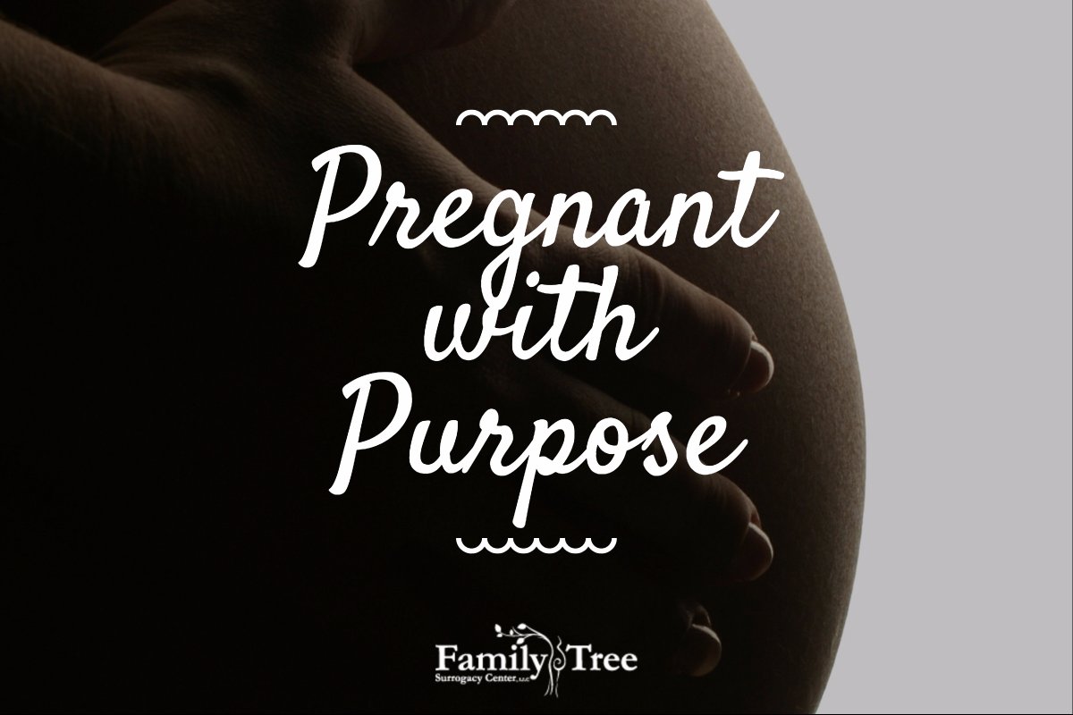Pregnant with Purpose #pregnantbump #pregnantbelly #surrogacy